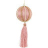 Шар с кистью HOUSE OF SEASONS, 20х7 см, светло-розовый 83955